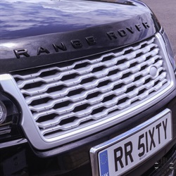 Land Rover 2018 facelift kølergrill til Range Rover L405 fra 2013 og frem 2017 - Titanium Sølv